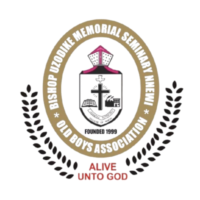 BUMSEMOBA crest — Bishop Uzodike Memorial Seminary Nnewi Old Boys Association, founded 1999